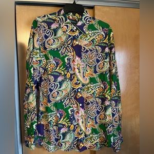 Ralph Lauren paisley button down